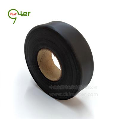 China Agriculture Available Sales U90 Black Marking Tape Tracking Tape Decreasing Tape, 25mm*75M, 120rolls/CTN, MOQ 2 CTNs, Guangdong Factory for sale