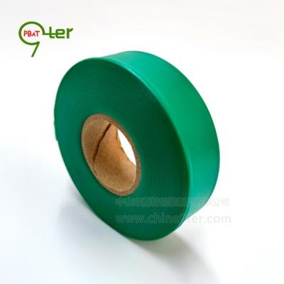 China Sales Available U85 Waterproof Marking Tape Green PVC Declining Tape Trial Tape, 25mm*50M, 120rolls/CTN, MOQ 2 CTNs, Guangdong Factory for sale