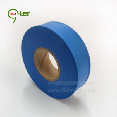 China Sales Available U85 PVC Waterproof Tape Blue Marking Test Tape Decreasing Tape, 25mm*50M, 120rolls/CTN, MOQ 2 CTNs, Guangdong Factory for sale