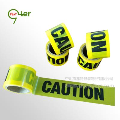 China Customized 75*100 2mil PE Caution Tape Available Sale,MOQ 1CTN Guangdong Factory Fast Deliver WT005 for sale