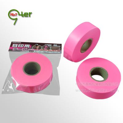 China pink decreasing tape with carton, fluorine decreasing tape 100m/roll for Japan, low MOQ Guangdong factory customized 9T053 for sale