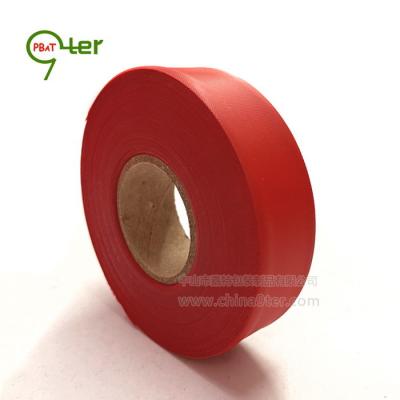 China red marking tape tracking tape decreasing tape, 70u~100u multi-thickness available, low MOQ customized 9FTRDS for sale