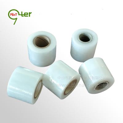 China Waterproof Custom w60 Nursery Grafting Tape Stretch Small Film Roll PE Grafting Tape Stretch Clear Tape For Branch Plant Fruit Packing for sale