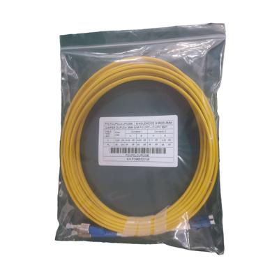 China FTTH Patch Cord LC/UPC-FC/UPC Simplex Singlemode Fiber Optic Duplex 0.9mm 2.0mm 3.0mm for sale