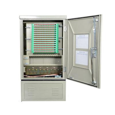 China FTTH Core FTTH 96 Core Fiber Optic Hub Distribution SMC Fiber Optic Cross Connection ODF Cabinet for sale