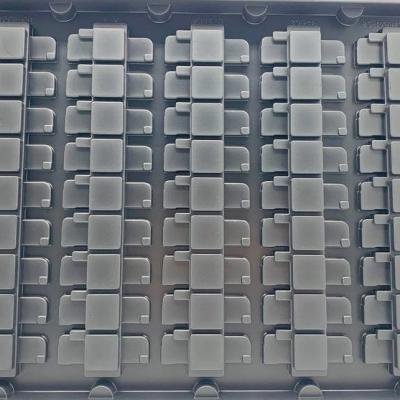 China OEM Environment Friendly Electronic Components Tray Plastic Biodegradable for sale