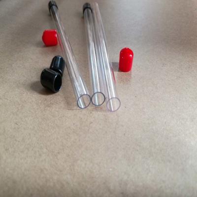 China ABS PETG IC Clear Plastic Tube Packaging Cylinder customization Size for sale