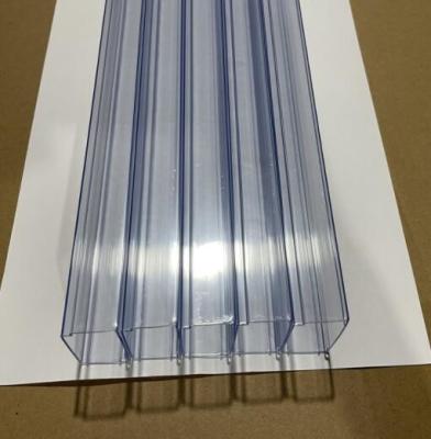 China De flexibele Esd Duidelijke Buis die van Pvc Rechthoekige Lengte 300mm600mm verpakken Te koop