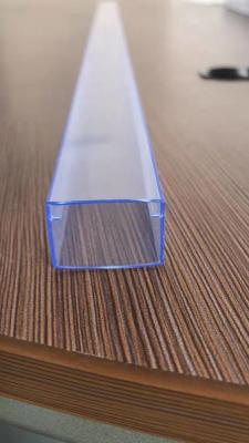 China High Level Ic Plastic Packaging Tube , SGS Hard Plastic Tube Rectangular for sale