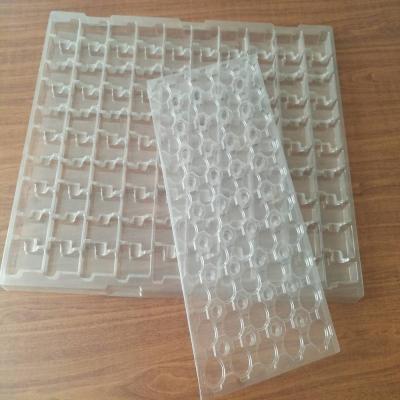 China Non Toxic Blister Packaging Box  , PET / PVC Esd Pcb Tray odourless for sale