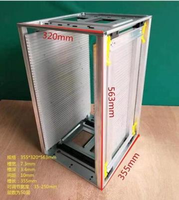 China 355X320X563mm Anti Static Accessories Aluminum ESD PCB Magazine Rack for sale