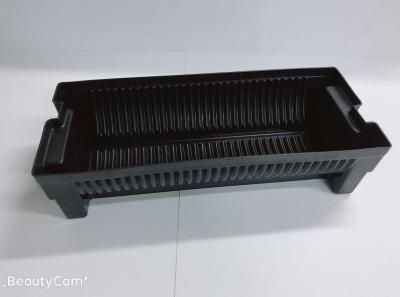 China SMT Reel Storage ESD Plastic Trays 3mm Thick Conductive Polystyrene for sale