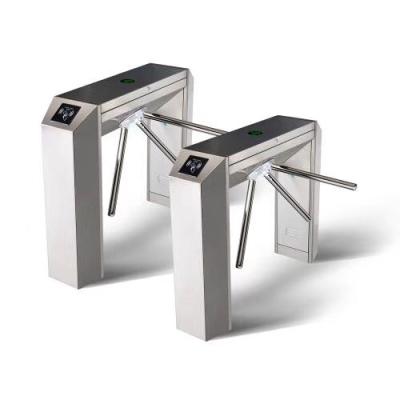 China Bridge Type ESD Turnstile Octagonal Three Roll Vertical Tripod Turnstile for sale