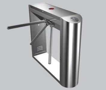 China Supermarket Speed Gate Turnstile Rfid Tripod Pedestrian Barrier Gate 50Hz for sale