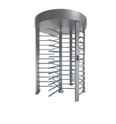 China Rotary Safe Entry Turnstile , Full Height Turnstile With Fingerprint / QR Code Scan for sale