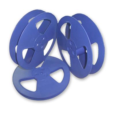 China 24mm Plastikkabeltrommel, blaue leere Draht-Spulen für SMD-Widerstandverpackung zu verkaufen