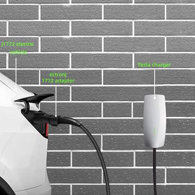 China MANDZER Screen Display Ev Charger Electric Vehicle Charging Station Evse Ev Fast Portable Charger for sale