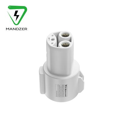 China MANDZER SAE J1772 to Tesla 60a Ev Adapter Compatible with Model S/3/x/y Ev Charging Adapter J1772 to Tesla Charging Adapter for sale