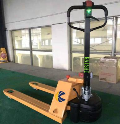 China KAISAI Original OEM Forklift Pallet Truck Work By Electric 2 Tons 1630MM for sale