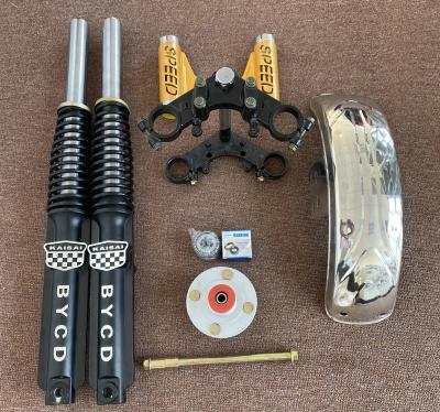 China Electric tricycle Spare parts front shock absorber set with parts for e rickshaw Te koop