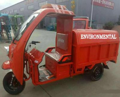 China Electric tricycle garbage truck in city environment protecting electric tricycle for sale