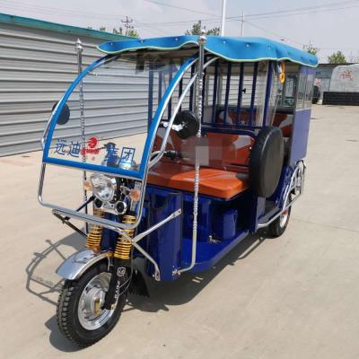 China OEM  Brushless 60V Electric Tricycle Rickshaw For Passengers E Rickshaw for sale