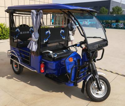 China High Power Electric Tricycle Rickshaw For Passengers OEM 800W 2870*1115*1840mm for sale