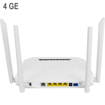 China Dual Band Outdoor Dual Mode OEM HFR4001XR 4GE+1Pots+1USB+AC Wifi Poe GPON Ontario Hospital GPON ONU Modem 2.4G 5G FTTH FTTB FTTC XPON Ontario for sale