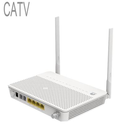 China OEM ONU Ontario Wifi GPON EG8247H5 1GE+3FE+1POTS+CATV+Wifi Cdata FTTH FTTB FTTC Second Hand Fiber ONU Modem 4 POTS EPON GPON ONU Router for sale