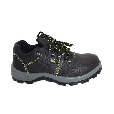 China New Anti Static Two-Layer Cowhide Construction Waterproof Genuine Leather Safety Shoes Size: 3.5-10.5 for sale