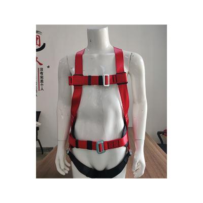 China All webbing is full polyester production H002 professional body harness attachment fall protection safety belt for sale