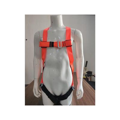 China All the webbing is professional Sit Climbing Waist Support Falling protection full body universal polyester production safety belt for sale