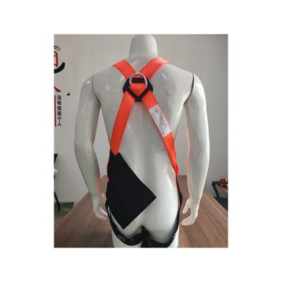 China All webbing is full polyester fall protection body rescue safety harness safety belt fall protection climbing harness for sale