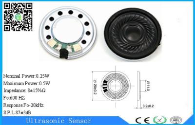 China 20mm Round Portable Mini Mylar Speaker Fo-20kHz 0.5W For Computer for sale