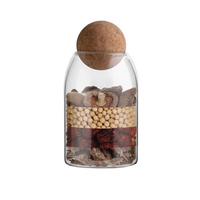 China High quality glass food jar wholesale cheap price glass jars storage jar for sale