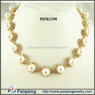 China PEARL fashion ebay pearl necklace costume jewelry for sale