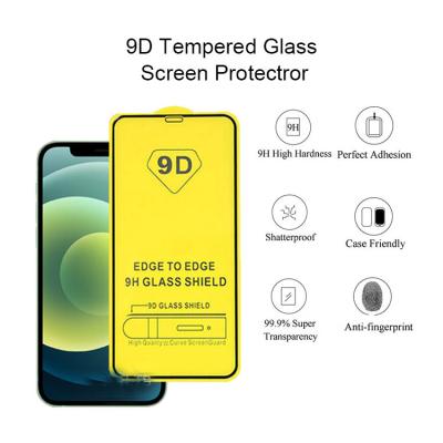 China Anti-fingerprint For Iphone 13 11 Wholesale Mobile Phone Tempered Glass Screen Protector Xs Xr X 8P 9H 3D 5D 6D 9D For Iphone 12 pro Max Screen P for sale