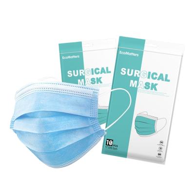 China Personal Care Brand Manufacturer 3-Ply Customized Face Mask Directly Produces With Reasonable Price Medical Surgical Mask for sale