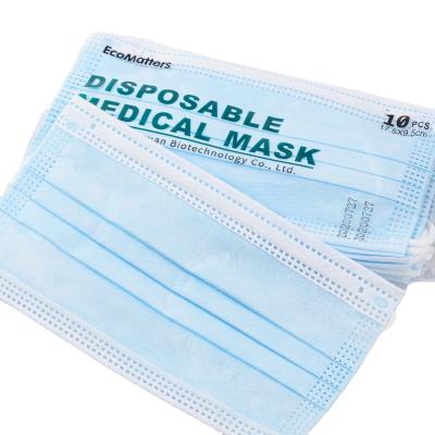 China Comfortable Fit In Stock IIR Disposable Protective Medical Surgical Masks 3ply Surgical Face Mask for sale