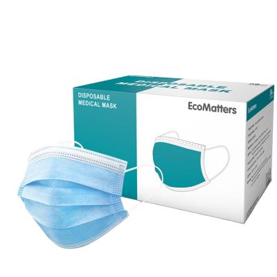 China Wholesale Personal Care High Quality 3-Ply Face Mask With Reasonable Price Medical Face Mask for sale