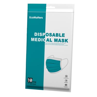 China 3 Layers Earloop MASK Manufacturer Medical Face Masks Disposable 3 Layer Mask With Black And White Color Available Hot Selling for sale