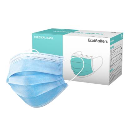 China 3 Layers Earloop MASK China Hot Selling Wholesale Cloth Surgical Face Mask Melt-blown Medical Disposable Face Mask for sale