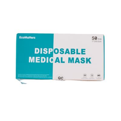 China 3 Layer Earloop MASK Manufacturers Wholesale 3 Ply Medical Grade Disposable Surgical Face Masks for sale