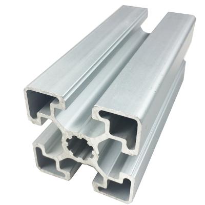 China Morden Extrusion Led Profile Led Extrusion Profile Standard Slot 8 Anodized Aluminum for sale