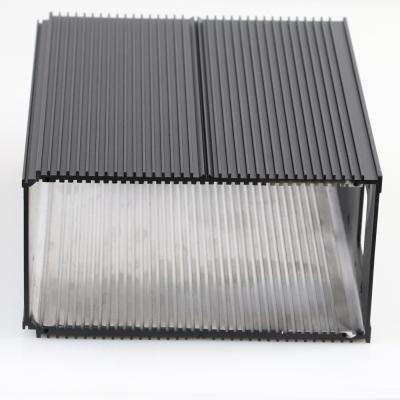 China Custom Morden CNC MachiningAluminium Extrusion Box Enclosure Section for sale