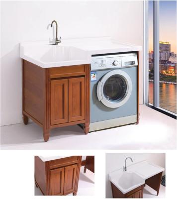 China Modern anti-corrosion and waterproof aluminum cabinet beside simple washing machine washroom cabinet for laundry for sale