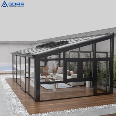 China Convenient Aluminum Glass Sunroom With Modern Lightweight And High Strength Quality for sale