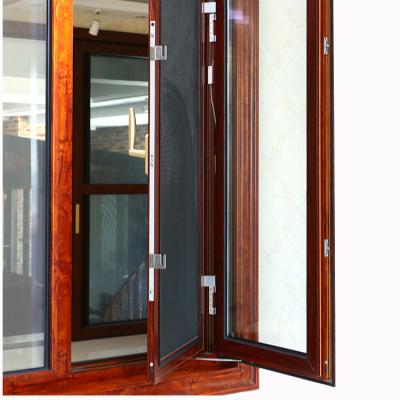 China Inward Swing Opening Aluminum Window Profile Swing Into Aluminum Window And Window Door for sale