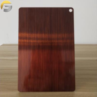 China Wall ZB0267 Aisi 316l 4x8 Laminated Wood Grain Stainless Steel Sheet Price Per Kg for sale