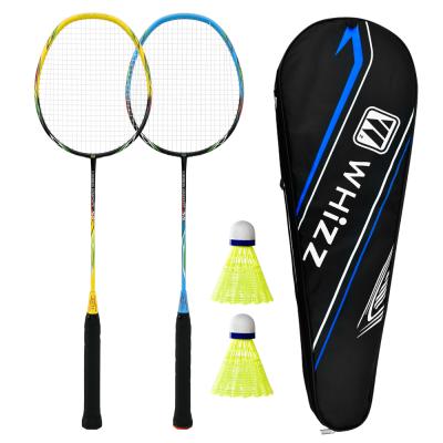 China Eastic & New Invention Durable Product PUFF 3U Badminton Rackets Innovative Patent S5 Protector Design Composite Carbon for sale